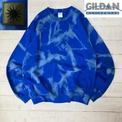 GILDAN ギルダン タイダイスウェット 米軍部隊章　刺繍ワッペン　ミリタリー