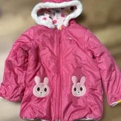 ミキハウス ピンク ダウンコート ジャンバー