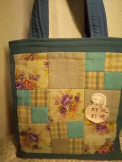 ハンドメイド（ パッチワーク) お手軽バックのサムネイル