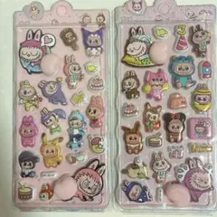 ラブブシール2枚セット　ぷにぷにおしりシール