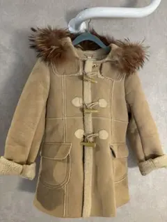 TOCCA ダッフルコート 130 ベージュ