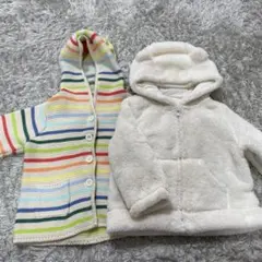 GAP フード付きアウター 2点セット　12-18m(80cm)