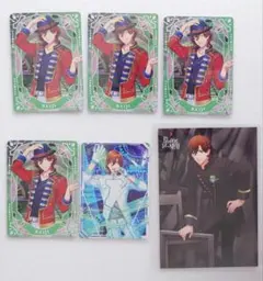 うたプリ　シャニライ　ビジュコレVol.4　UR　嶺二 うたプリ シャニライ ビジュアルコレクションカードVol.4【嶺二】4枚