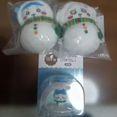 ちいかわ　エニマイくじ　Ｅ賞ハチワレ、モモンガ F賞　ハチワレ