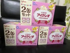 アイクレオ バランスミルク 2缶セット×3箱