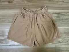 ベージュ コーデュロイショートパンツ(130)