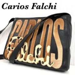 カルロスファルチ　Carlos Falchi ショルダーバッグ　レザー　ハラコのサムネイル