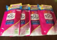 10%増量！　小林製薬 薬用ケシミン浸透化粧水 しっとり つめかえ用 4個セットのサムネイル