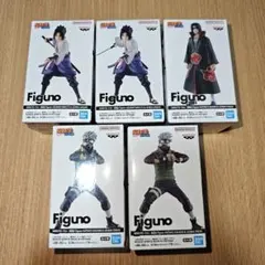 ナルト疾風伝 Figunoフィギュア イタチ・カカシ 4種セット - メルカリ