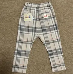 ANPANMAN チェック柄パンツ 100cm
