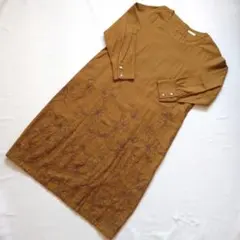 Sunny clouds サニークラウズ 刺繍ワンピース XL　大きいサイズ