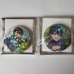 ブルーロック　アクロバットサッカー　ホログラム缶バッジ　潔世一