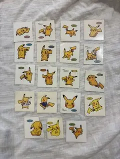 さ*ち様 ポケモンパンシール　ピカチュウ　セット売り