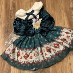 新品 ディズニー Disney Frozen ワンピース アナ雪 ドレス 90