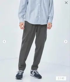 TRカルゼ　オルマイ　パンツ　ダークグレイ