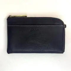 【新品】　Dakota ダコタ　ラルゴ　レザー　L字ファスナー　財布　ブラックのサムネイル