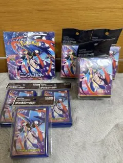 【新品】ポケカ ニンジャスピナー シュリンク付＋メガゲッコウガ サプライセット