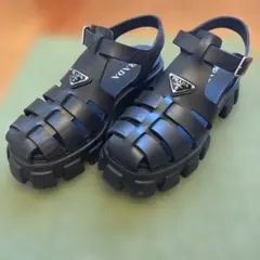PRADA モノリス ラバー サンダル 28センチ