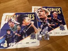 サンフレッチェ広島　ファイナルシリーズタオル　ガチャガチャ新井直人ジャーメイン良