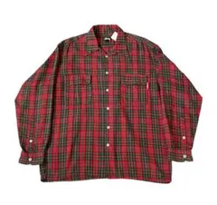 80s 90s Old Stussy オープンカラー シャツ ボードシャツ