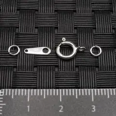 《パーツ》SV925ネックレス留め具セットA