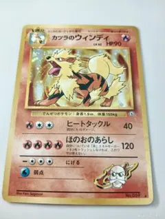 【美品】旧裏 カツラのウインディ 口元クロスホロのサムネイル