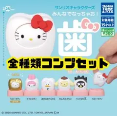【新品未開封】サンリオキャラクターズ みんなでなっちゃお! -歯- 全6種