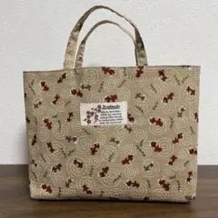 ハンドメイド　ミニバッグ　金魚柄