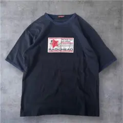 ヴィンテージ radiohead 総柄 バンドtシャツ - メルカリ