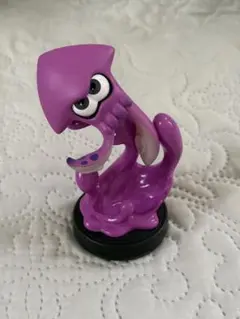 スプラトゥーンamiibo・イカ ・パープルフィギュア