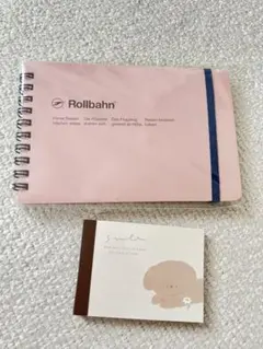 rollbahn ロルバーン ポケット付メモ 横型 M ライトピンクのサムネイル