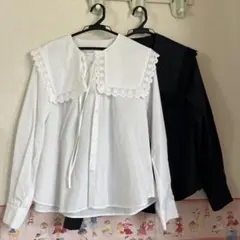 【GU未着用美品】レース付き長袖シャツ　セット