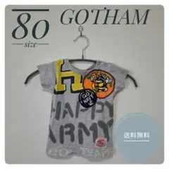 ゴッサム 半袖Tシャツ 80 グレー 美品 送料込みのサムネイル