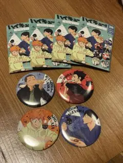 ハイキュー!! Yummyマスコット トレーディング缶バッジ　まとめ売り 烏野