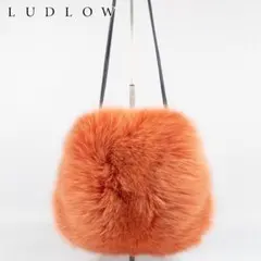 希少美品✨ ラドロー フォックスファーバッグ オレンジ ショルダーバッグのサムネイル