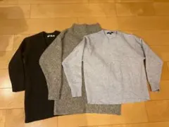 UNIQLOニットセーター等3セット