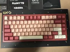 2026年最新】【WOBKEY Rainy75キーボード】レッドの人気アイテム