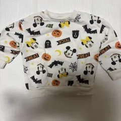 ディズニー ハロウィン トレーナー 総柄