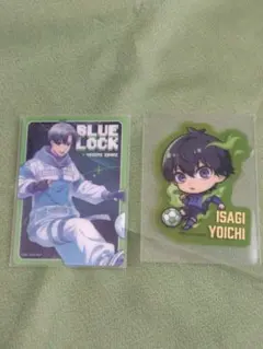 ブルーロック　潔世一　クリアステッカー、クリアカード