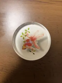 【最終　深堀隆介展】金魚アート　文鎮のサムネイル