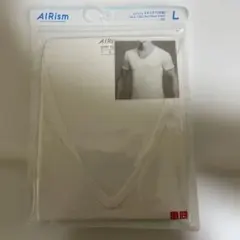UNIQLO ユニクロ vネックt 半袖 Lサイズ エアリズム AIRism