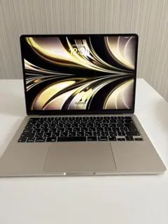 【美品】MacBook Air M2 16GB 512GB スターライト