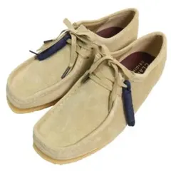 未使用 クラークス 26155515 ワラビー メープルスエード 26.5cm