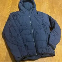 【美品】小川キャンパル×ナノユニバース化繊綿ダウンパーカーMネイビー