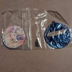 プロセカ　くじ　E賞　缶バッジ＆ケース　天馬咲希