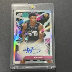 1】NBAカード Ace Bailey エース・ベイリー サインカード rc - メルカリ