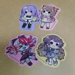 hololive CITY '24 ダイカットステッカー vol.1 セット④