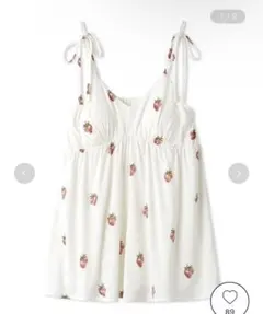 gelato pique ストロベリー柄カップインキャミソール　ジェラートピケ