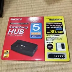 BUFFALO 10/100Mスイッチングハブ 5ポート LSW3-TX-5EP