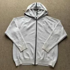 MINOTAUR INST. ジップアップパーカー L/XL ホワイト 白